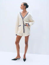 Load image into Gallery viewer, White & Warren Cashmere Varsity Shorts