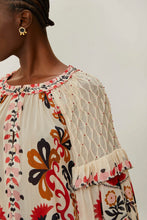 Load image into Gallery viewer, Farm Rio Cashew Mandala Blouse
