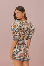 Load image into Gallery viewer, Farm Rio Romantic Lightness Romper