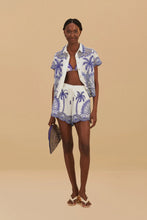 Load image into Gallery viewer, Farm Rio - Palm Trees Richelieu Short