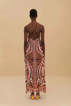 Load image into Gallery viewer, Farm Rio Pineapple Jewelry Midi Dress