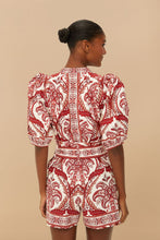 Load image into Gallery viewer, Farm Rio Tropical Cameo Romper