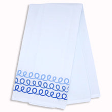 Load image into Gallery viewer, Lynen - 50 Shades of Blue Tea Towel