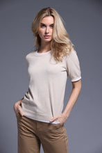 Load image into Gallery viewer, Minnie Rose Crew Neck with Tipping