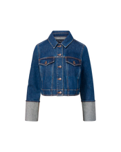 Load image into Gallery viewer, Veronica Beard Phila Trucker Jacket