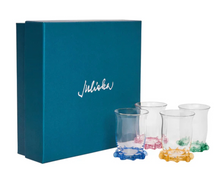 Load image into Gallery viewer, Juliska- Harriet Shot Glasses Assorted Set/4 - Multi