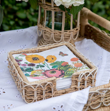 Load image into Gallery viewer, Juliska- Provence Rattan Luncheon Napkin Holder - Whitewash