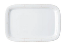 Load image into Gallery viewer, Juliska- Berry & Thread Melamine 16" Tray - Whitewash