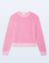 Load image into Gallery viewer, White & Warren- Cashmere Mesh Sweatshirt