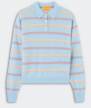 Load image into Gallery viewer, Guest In Residence Collegiate Stripe Polo