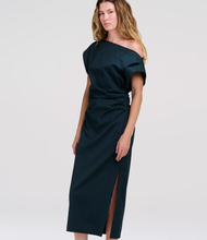 Load image into Gallery viewer, ALC - Nara Stretch Cotton Off Shoulder Midi Dress