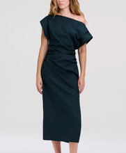 Load image into Gallery viewer, ALC - Nara Stretch Cotton Off Shoulder Midi Dress
