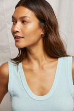 Load image into Gallery viewer, Perfect White Tee - Rib Scoop Tank