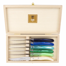 Load image into Gallery viewer, Claude Dozorme- Steak Knive Set of 6