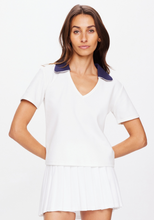 Load image into Gallery viewer, The Upside- Jacobs V Neck Collared Polo