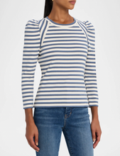 Load image into Gallery viewer, Veronica Beard- Delano Stripped top