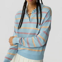 Load image into Gallery viewer, Guest In Residence Collegiate Stripe Polo