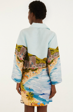 Load image into Gallery viewer, Farm Rio Copacabana Beach Multicolor Long Sleeve Kimono