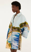 Load image into Gallery viewer, Farm Rio Copacabana Beach Multicolor Long Sleeve Kimono