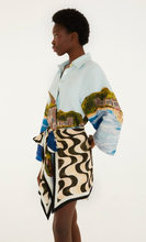 Load image into Gallery viewer, Farm Rio Copacabana Beach Multicolor Long Sleeve Kimono