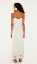Load image into Gallery viewer, Farm Rio- Off-White Palm Tree Knit Midi Dress