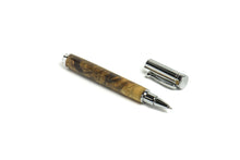 Load image into Gallery viewer, Roots & Jones - Buckeye Burl Magnetic Rollerball (Chrome)