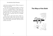 Load image into Gallery viewer, The Little Book of Sloth Philosophy: How to live your best sloth life