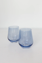 Load image into Gallery viewer, Estelle Colored Glass Stemless Set/2