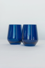 Load image into Gallery viewer, Estelle Colored Glass Stemless Set/2