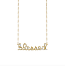 Load image into Gallery viewer, Sydney Evan - "Blessed" Necklace