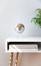 Load image into Gallery viewer, MOVA Globe - White & Gold