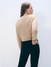 Load image into Gallery viewer, White + Warren - Cashmere Cable Cardigan
