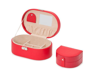 WOLF - Heritage Oval Jewelry Box
