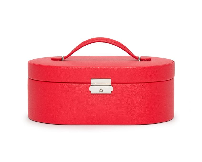 WOLF - Heritage Oval Jewelry Box