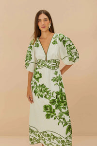 Farm Rio - Floral Cascade Dress