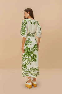 Farm Rio - Floral Cascade Dress
