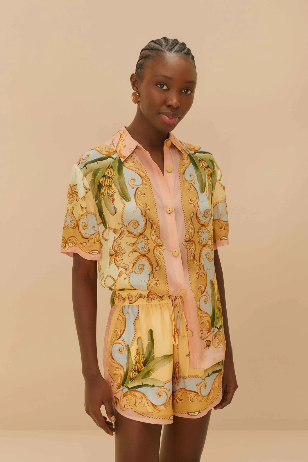 Farm Rio - Banana Royalty Shorts