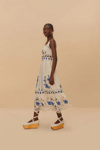 Farm Rio - Richelieu Sunflower Midi Dress