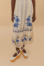 Load image into Gallery viewer, Farm Rio - Richelieu Sunflower Midi Dress
