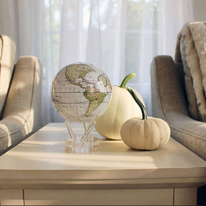 MOVA Globe - Antique Terrestrial White