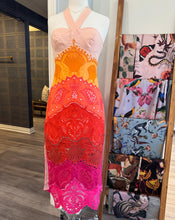 Load image into Gallery viewer, Farm Rio- Summer Gradient Richelieu Dress
