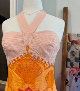Farm Rio- Summer Gradient Richelieu Dress