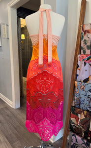Farm Rio- Summer Gradient Richelieu Dress