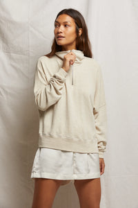 Perfect White Tee - Maren 1/2 Zip