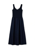 Load image into Gallery viewer, Perfect White Tee - Fabiola Tank Dress
