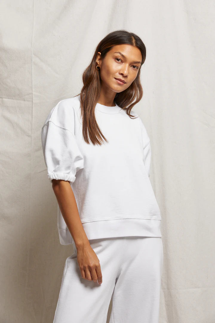 Perfect White Tee - Rebecca Sweatshirt