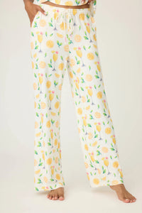 PJ Salvage - Mimosa Me Drink Print Pants