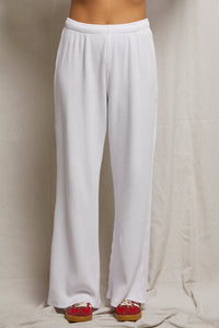 Perfect White Tee - Shane Waffle Pant