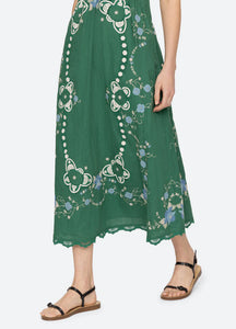 Sea New York- Vesna Embroidery Slip Dress