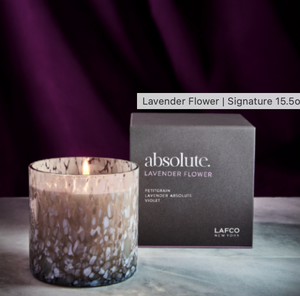 LAFCO Fragranced Candle Absolute Lavender Flower